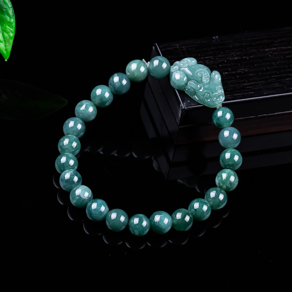Woman Accessory - Gelang Pixiu Giok Burma Alami Hadiah