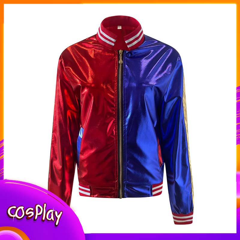Women'S Harley Quinn Accessories - Kostum Cosplay Jaket Harley Quinn The