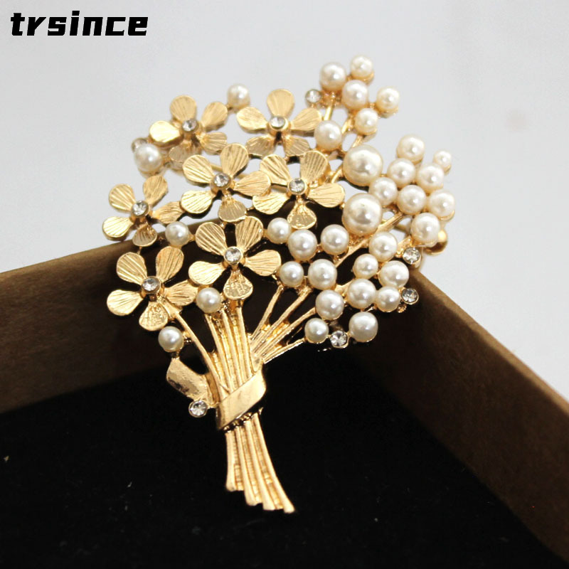 Women Accessories Bouquet - Bros Mutiara Buket Lembut Wanita Sweter