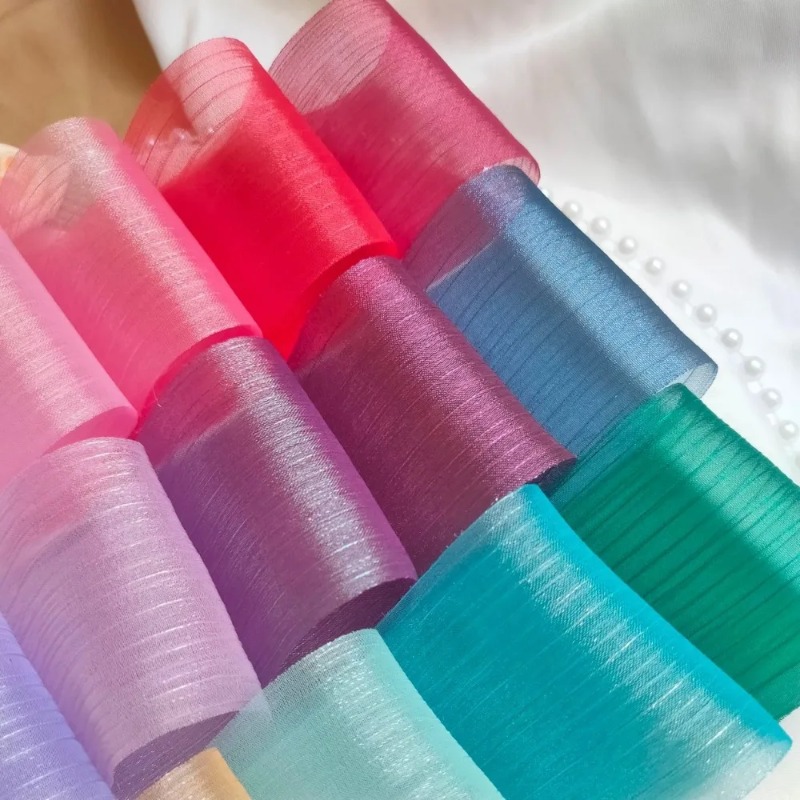 Women Accessories Bouquet - Pita Chiffon Lipit 5M Lebar 6cm
