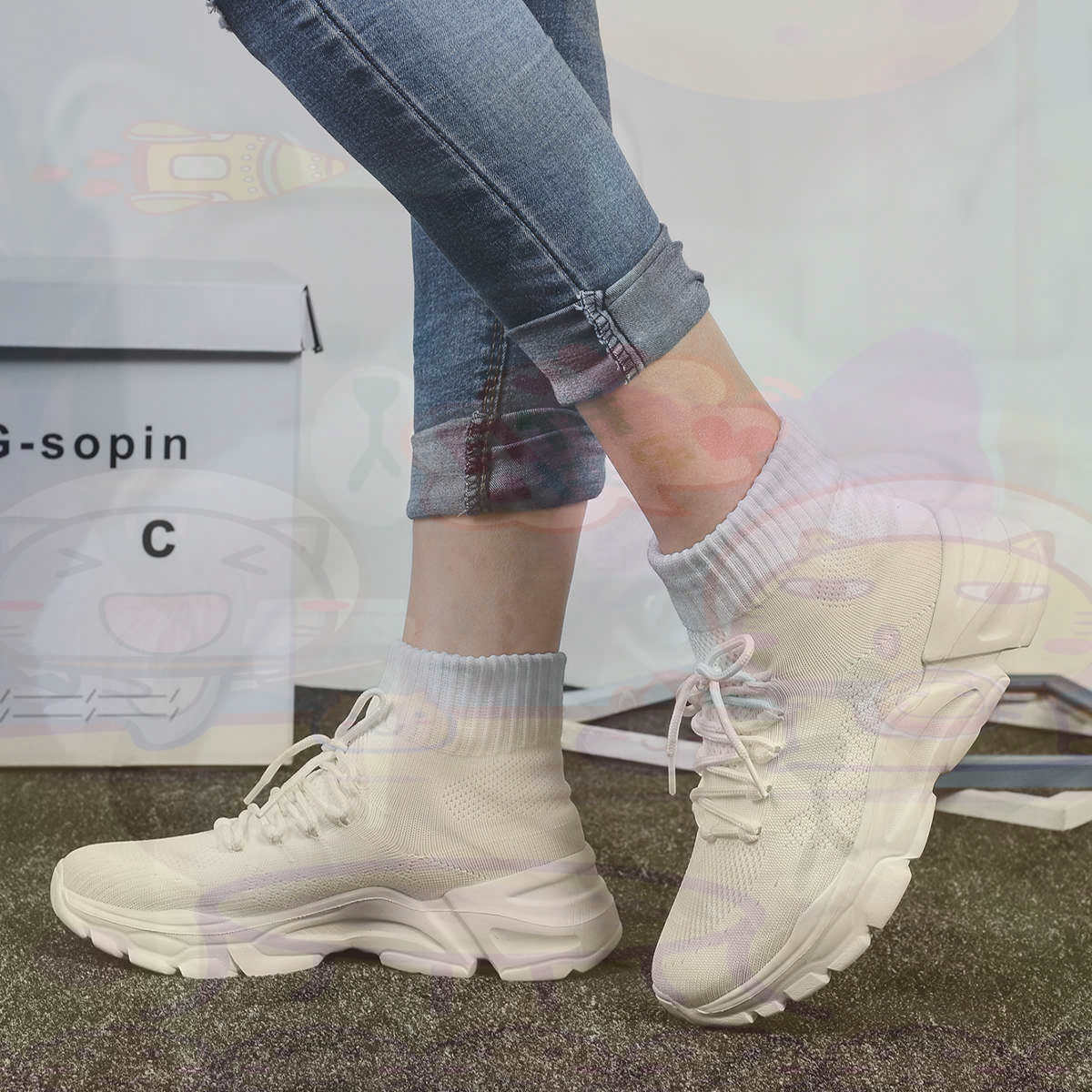 Women Accessories Brand Name - Menambah Tinggi Badan Musim Panas Bola