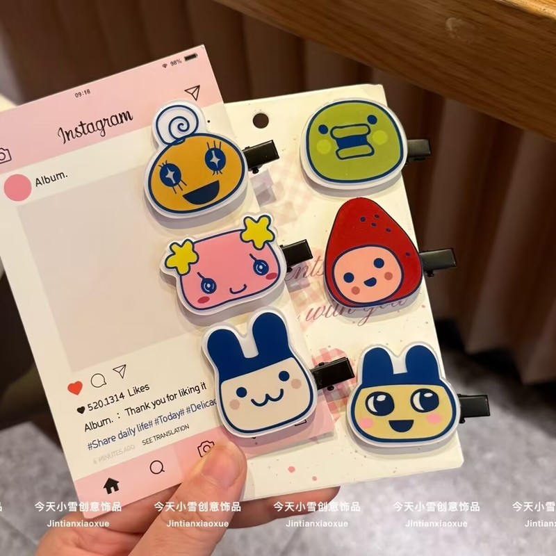 Jepit Rambut Seri Tamagotchi K - Women'S Accessories List ulasan dan harga