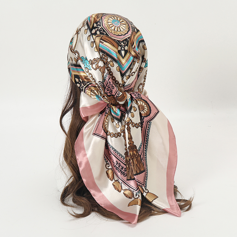 Kerudung Satin Persegi Wanita  - Women Accessories Chain ulasan dan harga