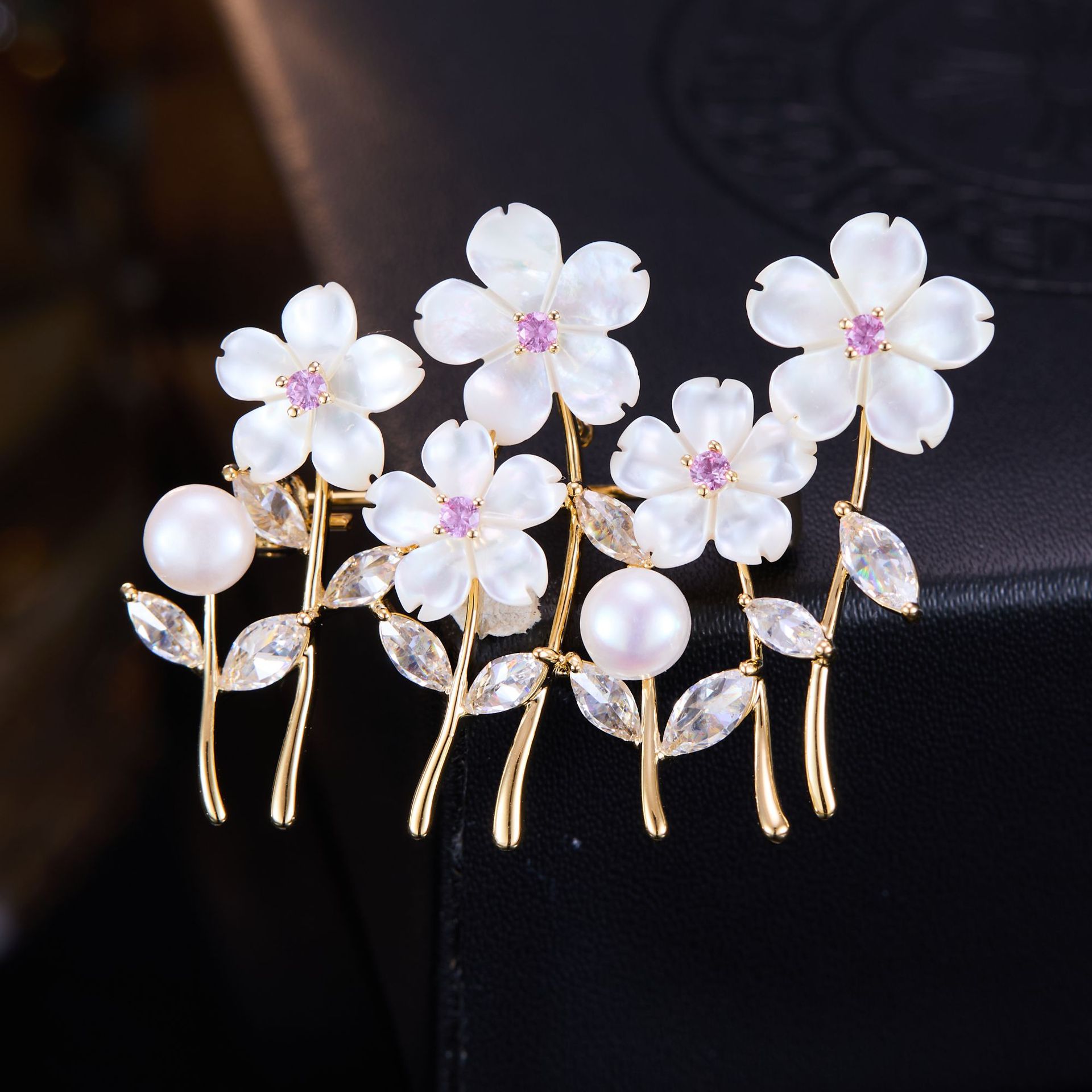 OKILY Bros Mutiara Bunga Sakur - Women Accessories Bouquet ulasan dan harga