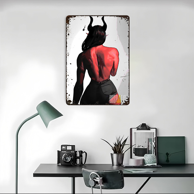 Poster Logam Bertekstur 3D Per - Women Accessories Poster ulasan dan harga
