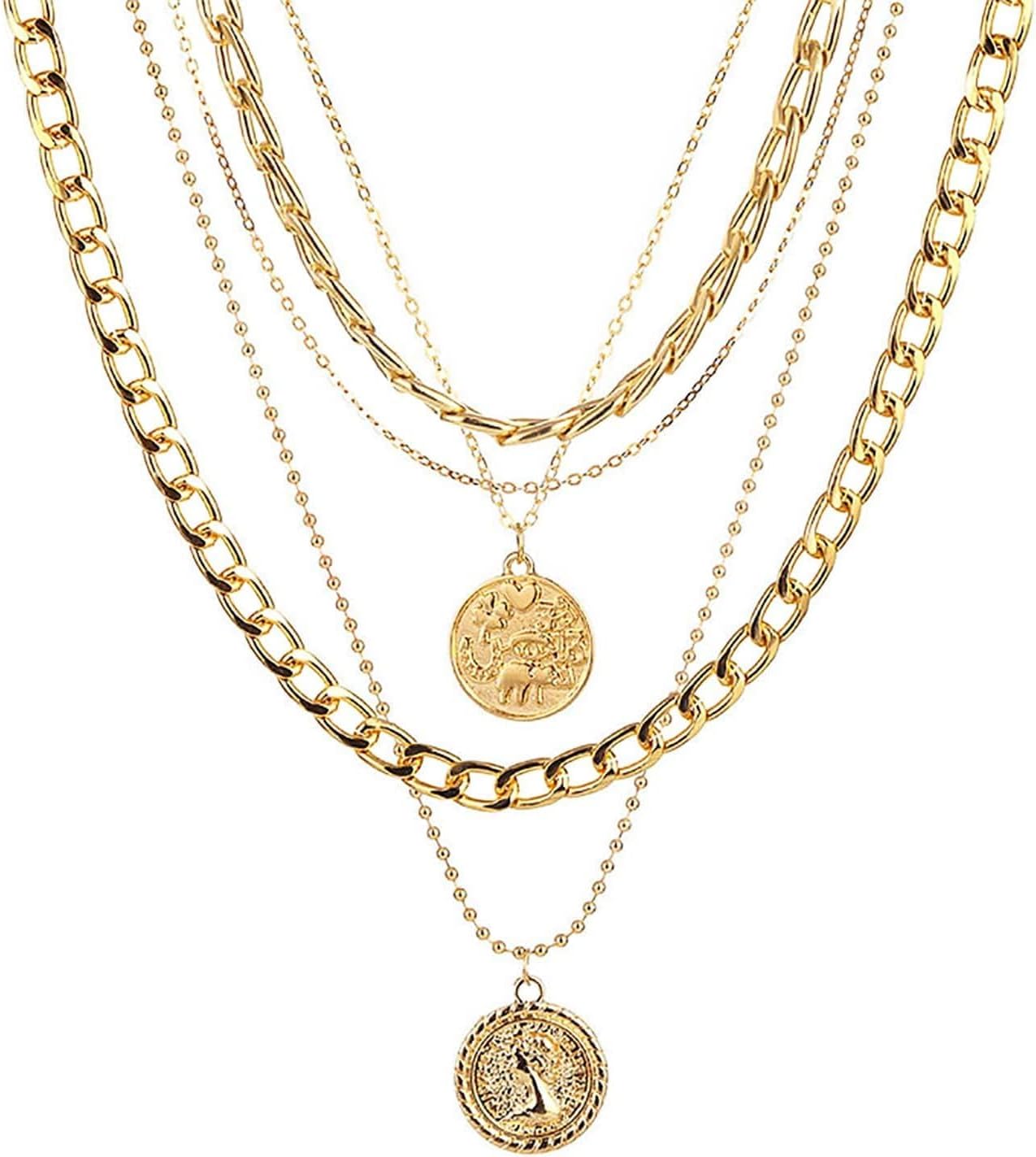 Kalung Bajak Laut Emas Berlapi - Women'S Accessories In The 90S ulasan dan harga