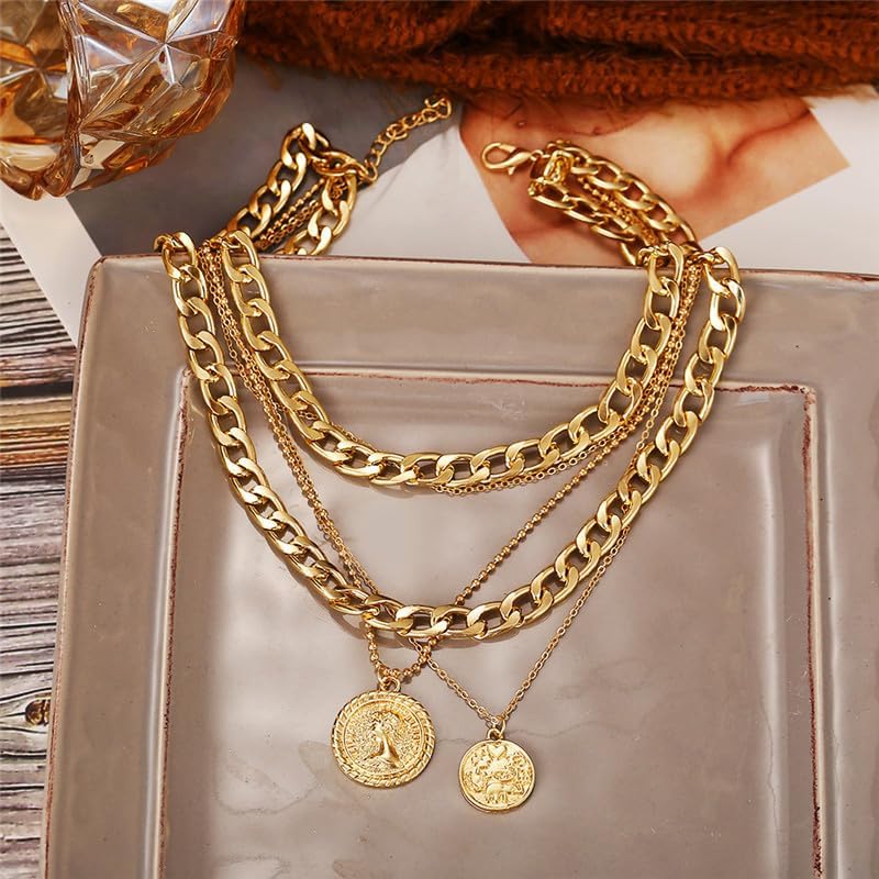 Kalung Bajak Laut Emas Berlapi - Women'S Accessories In The 90S ulasan dan harga