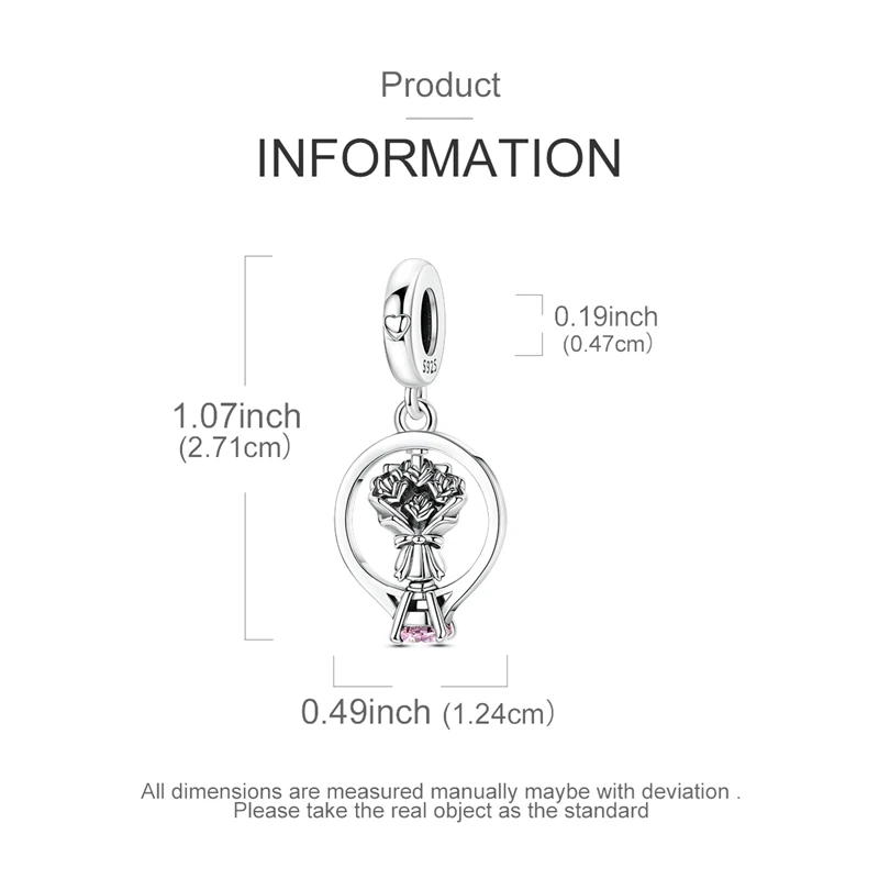 Manik Perak 925 Berbentuk Buke - Women Accessories Bouquet ulasan dan harga