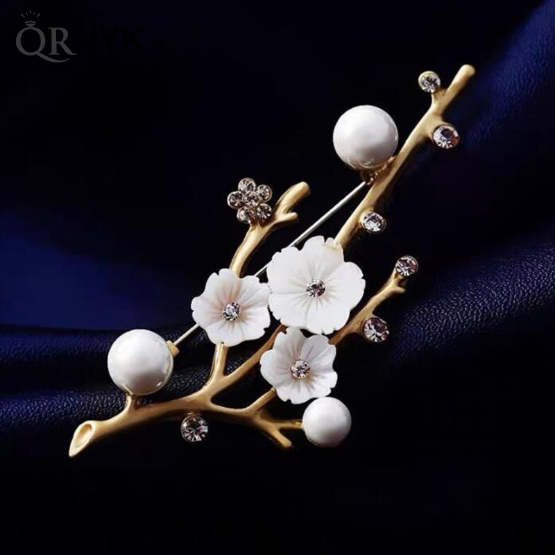 Bros bunga Plum buatan tangan  - Women Accessories Bouquet ulasan dan harga