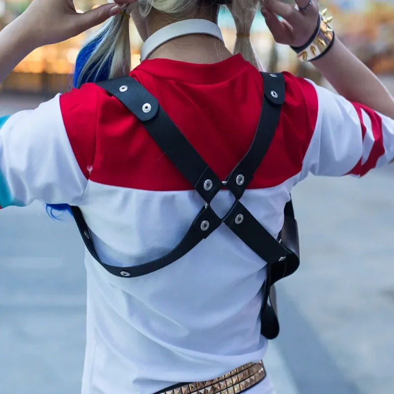 Kostum Cosplay Anime Harley Qu - Women'S Harley Quinn Accessories ulasan dan harga