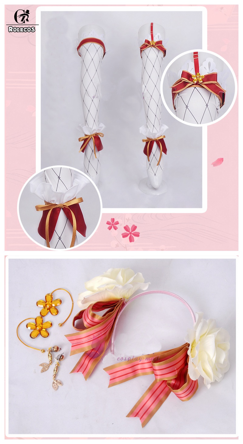 Kostum Cosplay Buket Bunga Lov - Women Accessories Bouquet ulasan dan harga