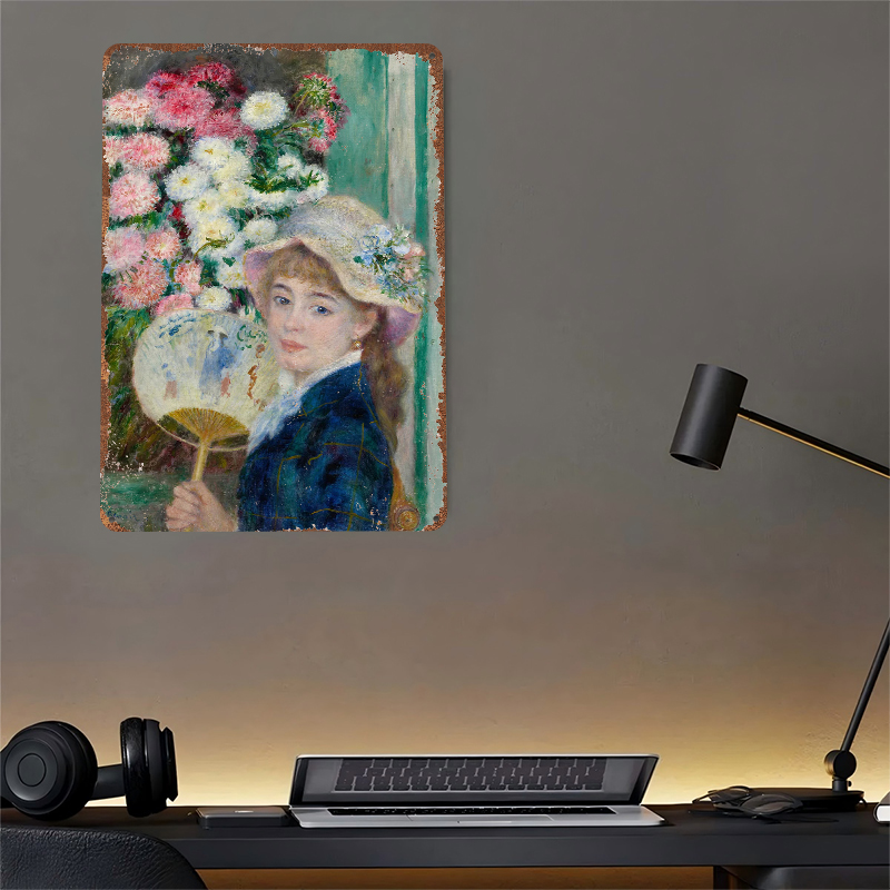 Poster Logam Wanita Muda denga - Women Accessories Poster ulasan dan harga
