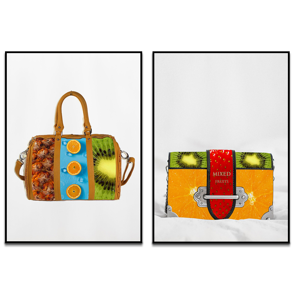 Seni media campuran, tas buah  - Women Accessories Poster ulasan dan harga
