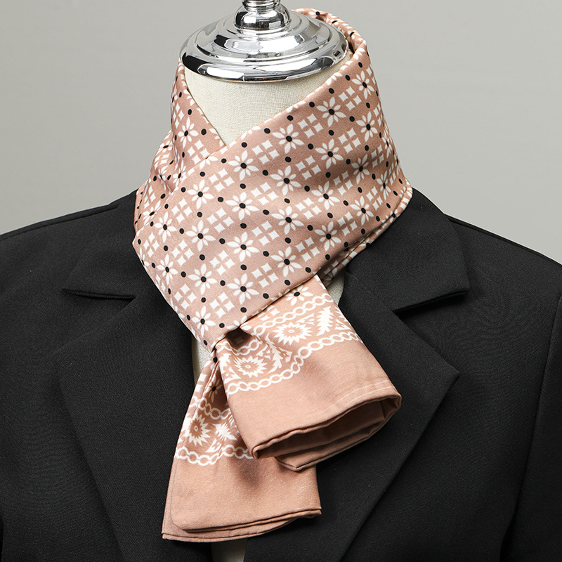 Syal Pria Imitasi Sutra, Syal  - Silk Scarf Square ulasan dan harga