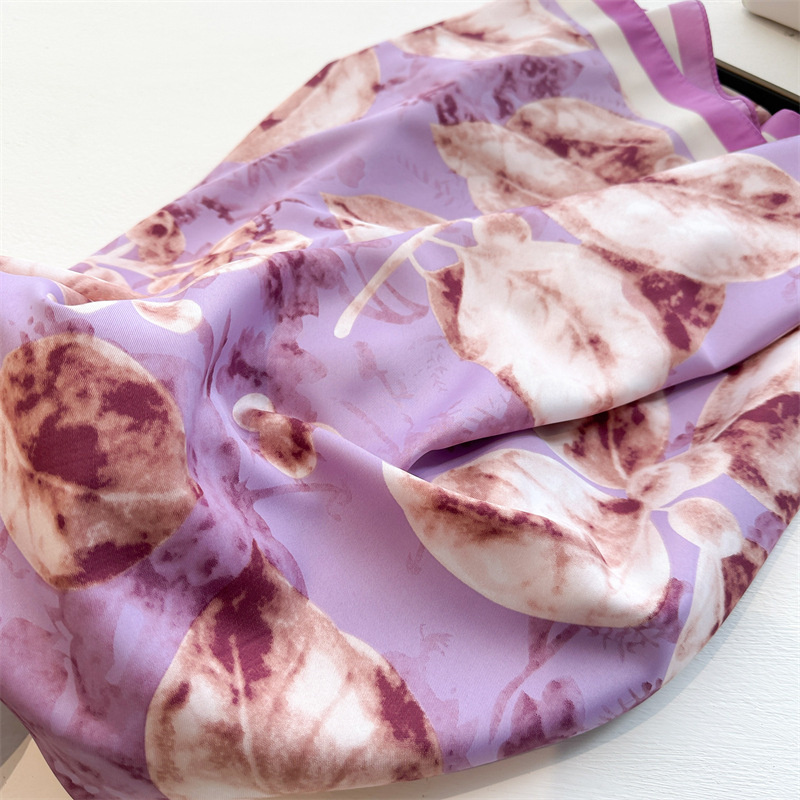 Retro 90cm dicetak syal perseg - Silk Scarf Square ulasan dan harga