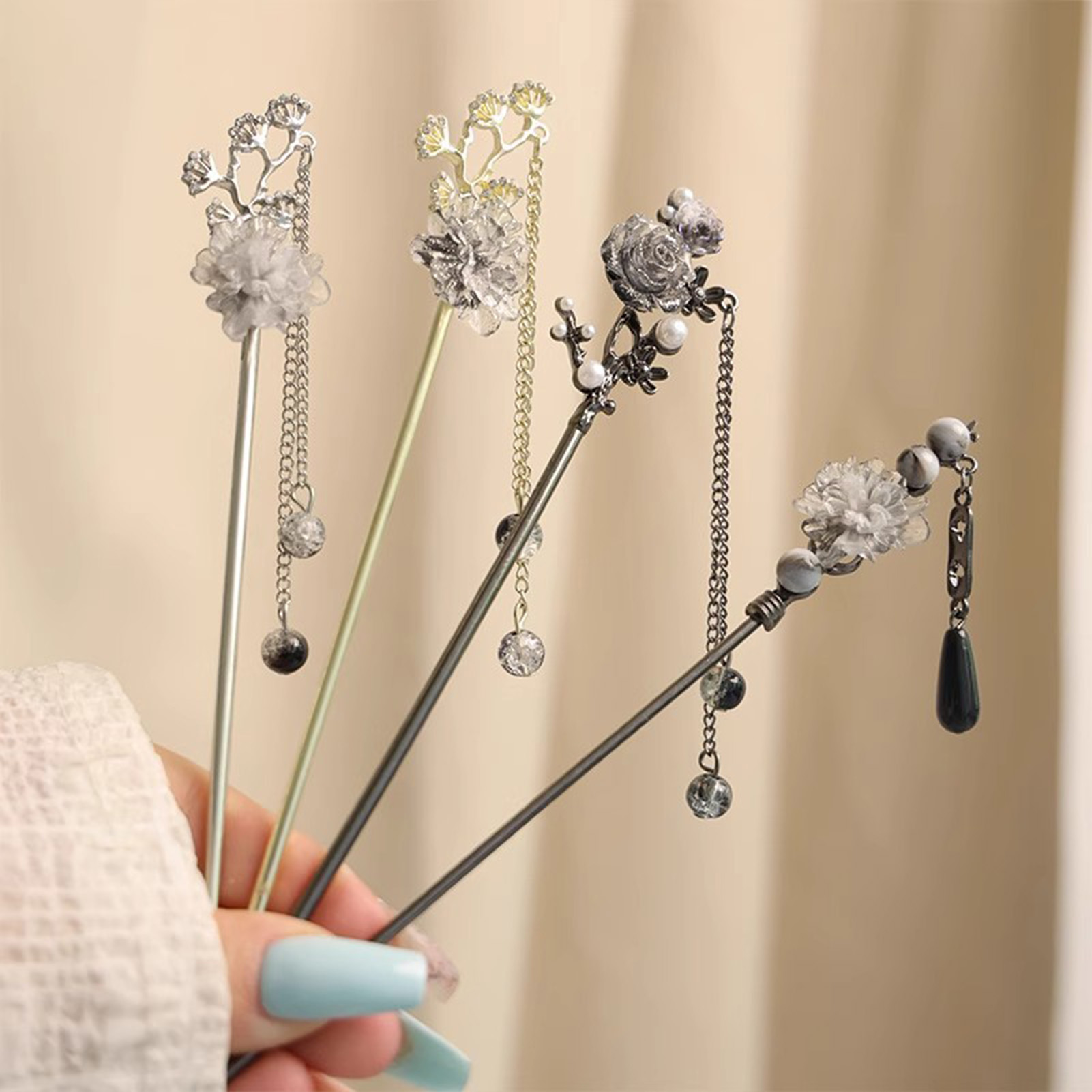 Tusuk Konde Bunga Elegan, Jepi - Women Accessories Chain ulasan dan harga