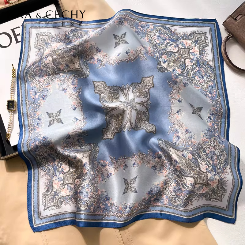 Syal Persegi Sutra Murbei 100% - Silk Scarf Square ulasan dan harga