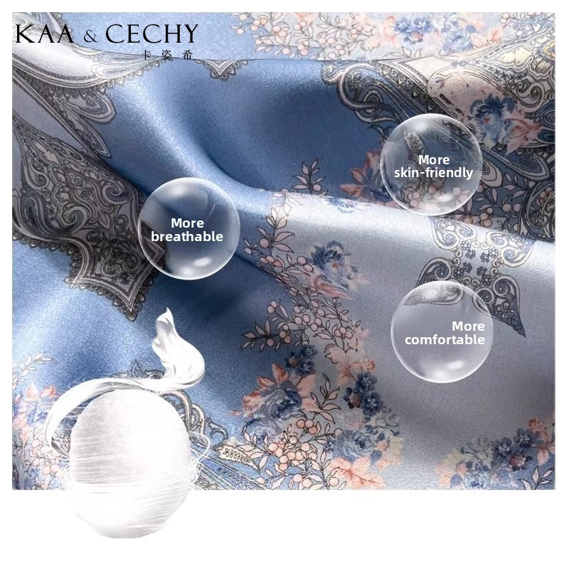 Syal Persegi Sutra Murbei 100% - Silk Scarf Square ulasan dan harga