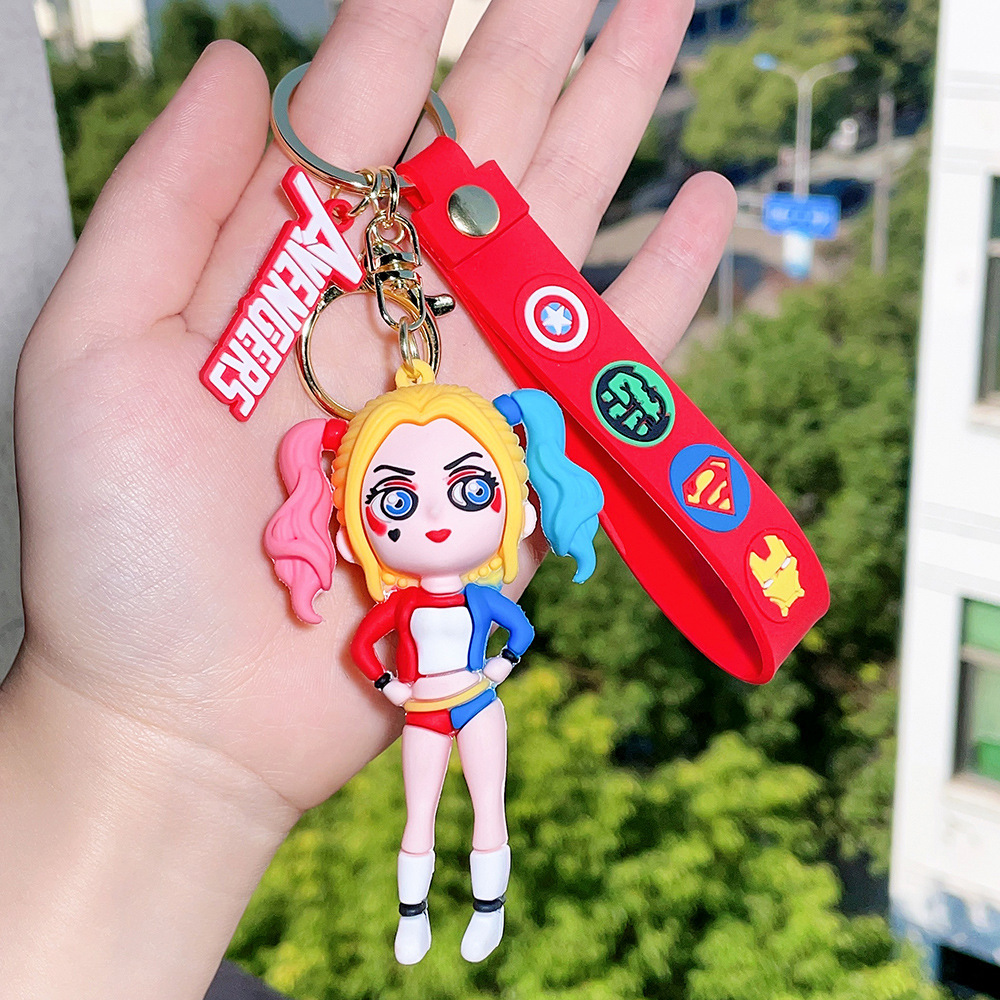 Gantungan Kunci Boneka Gambar  - Women'S Harley Quinn Accessories ulasan dan harga