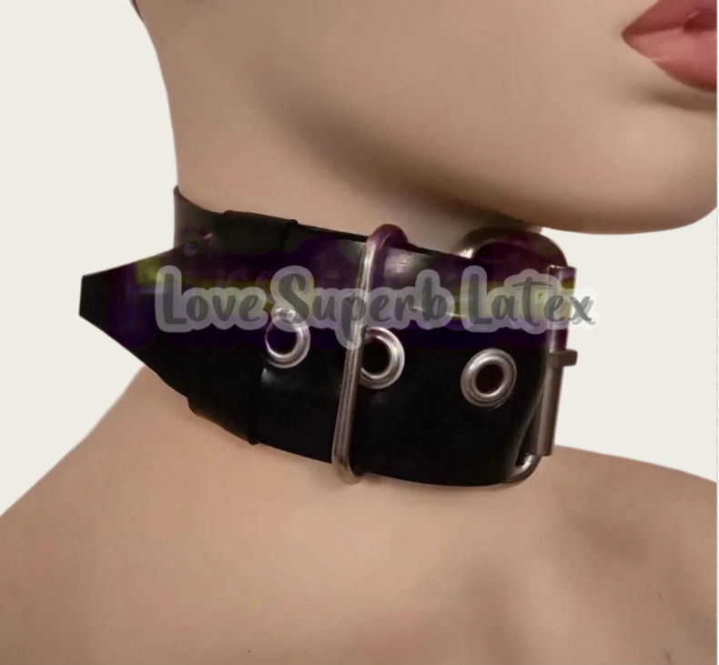 0.4mm Choker Leher Lateks Seks - Women Accessories Chain ulasan dan harga