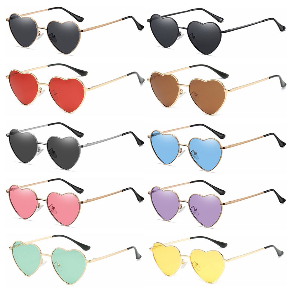 Kacamata hitam berbentuk hati, - Women'S Accessories In The 90S ulasan dan harga