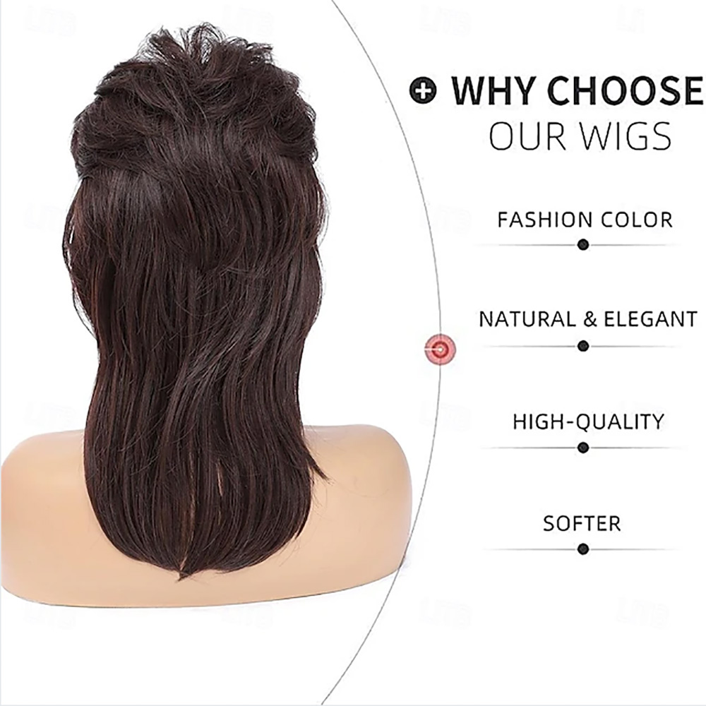 HAIRJOY ​​Wig Rambut Sintetis  - Women'S Accessories In The 90S ulasan dan harga