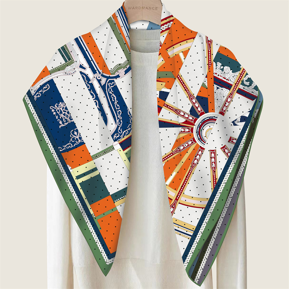POBING syal sutra Twill gulung - Silk Scarf Square ulasan dan harga