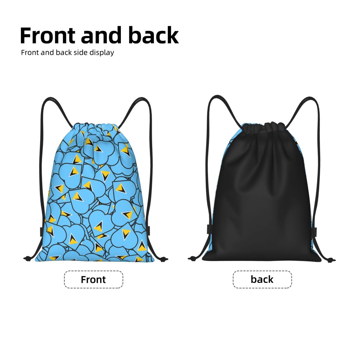 Tas Ransel Serut Bendera Negar - Women Accessories Poster ulasan dan harga